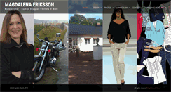 Desktop Screenshot of magdalenaeriksson.com